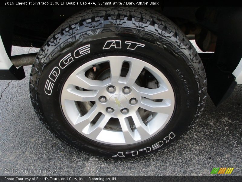 Summit White / Dark Ash/Jet Black 2016 Chevrolet Silverado 1500 LT Double Cab 4x4