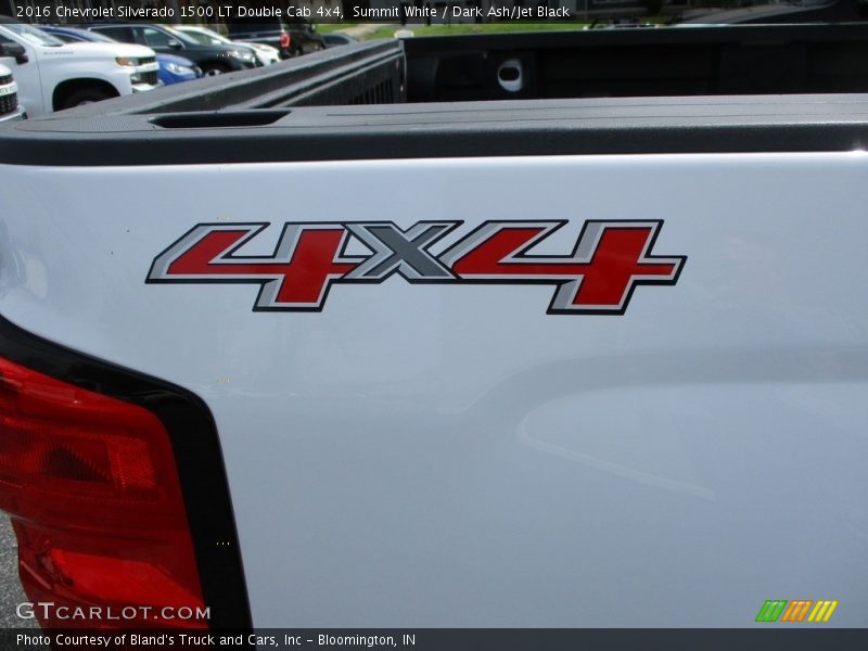 Summit White / Dark Ash/Jet Black 2016 Chevrolet Silverado 1500 LT Double Cab 4x4