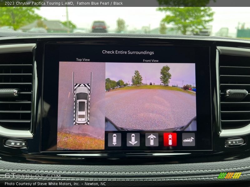 Controls of 2023 Pacifica Touring L AWD