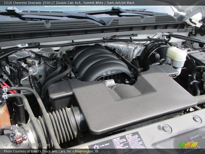 Summit White / Dark Ash/Jet Black 2016 Chevrolet Silverado 1500 LT Double Cab 4x4