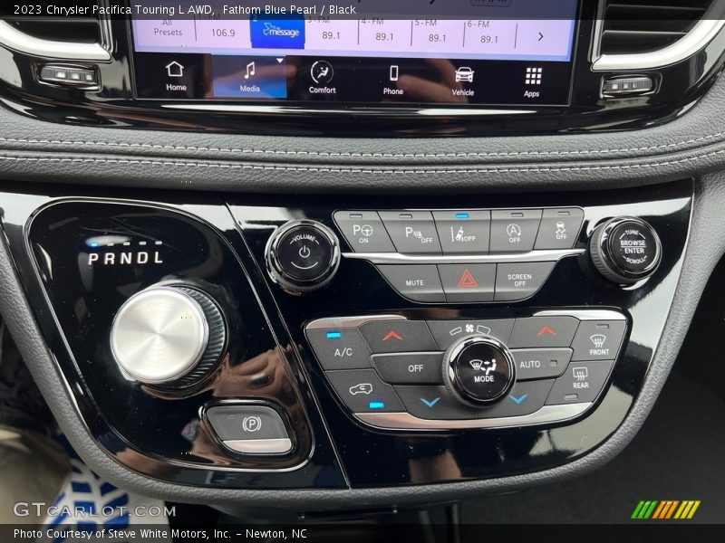 Controls of 2023 Pacifica Touring L AWD