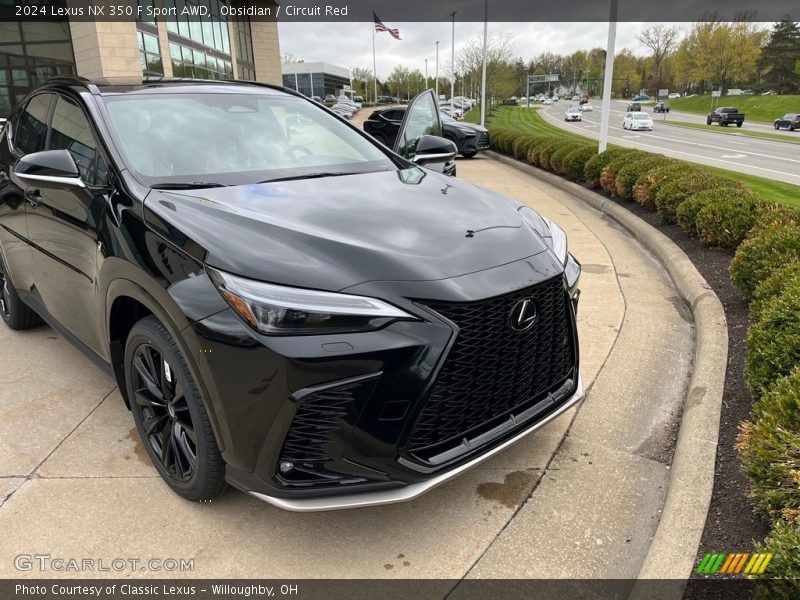  2024 NX 350 F Sport AWD Obsidian
