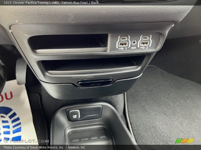 Fathom Blue Pearl / Black 2023 Chrysler Pacifica Touring L AWD