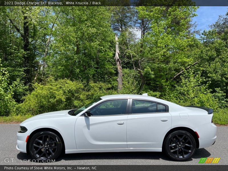  2023 Charger SXT Blacktop White Knuckle