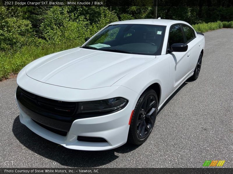 White Knuckle / Black 2023 Dodge Charger SXT Blacktop
