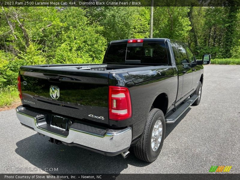Diamond Black Crystal Pearl / Black 2023 Ram 2500 Laramie Mega Cab 4x4