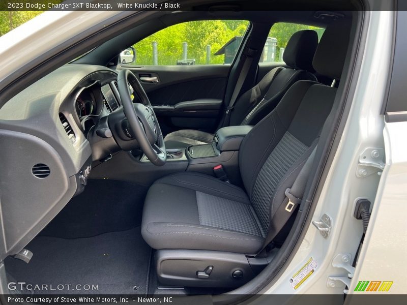 Front Seat of 2023 Charger SXT Blacktop