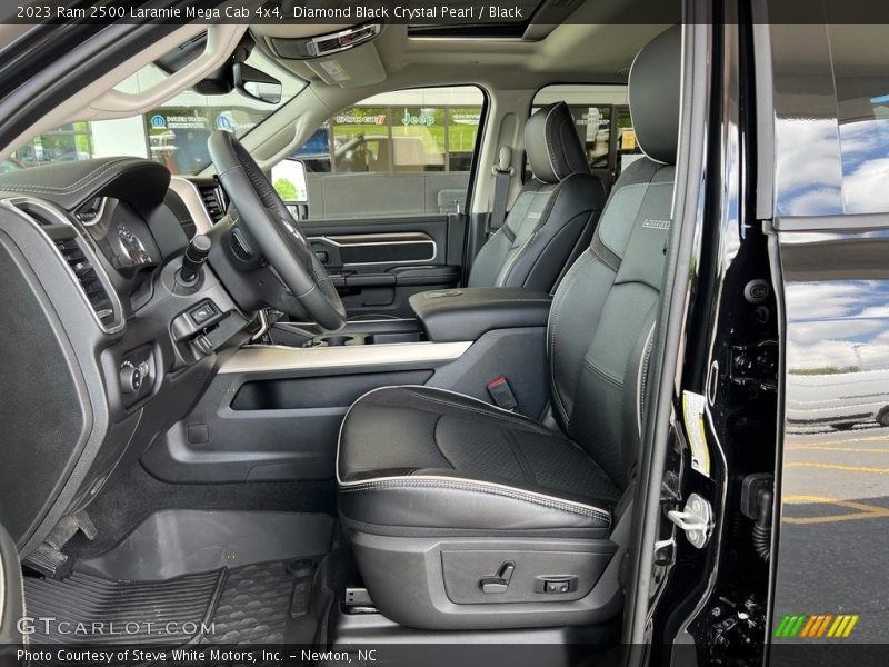  2023 2500 Laramie Mega Cab 4x4 Black Interior