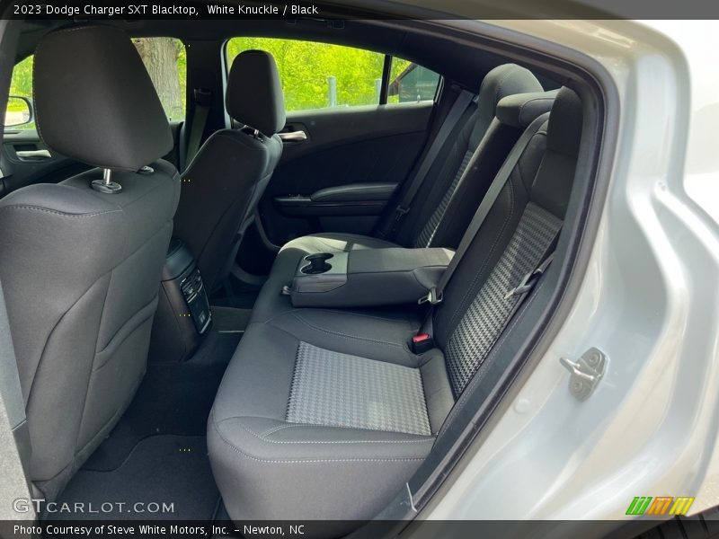 Rear Seat of 2023 Charger SXT Blacktop