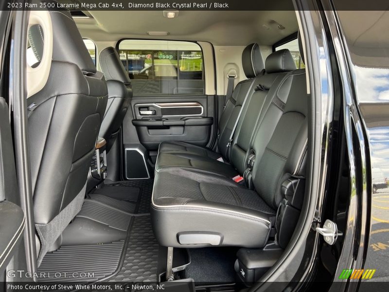 Rear Seat of 2023 2500 Laramie Mega Cab 4x4