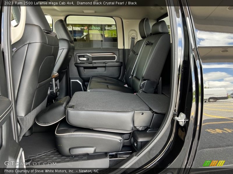 Rear Seat of 2023 2500 Laramie Mega Cab 4x4