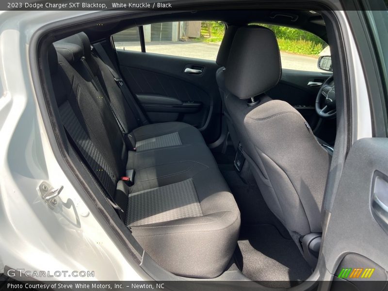 Rear Seat of 2023 Charger SXT Blacktop