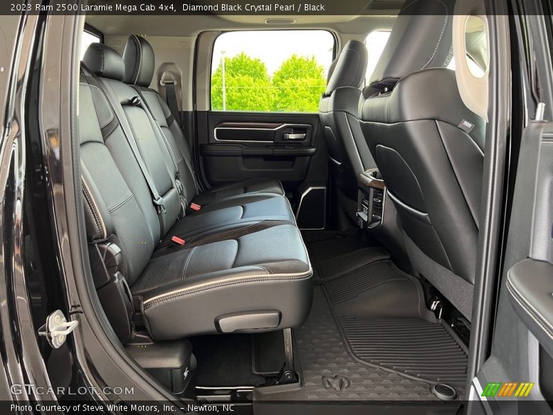 Rear Seat of 2023 2500 Laramie Mega Cab 4x4