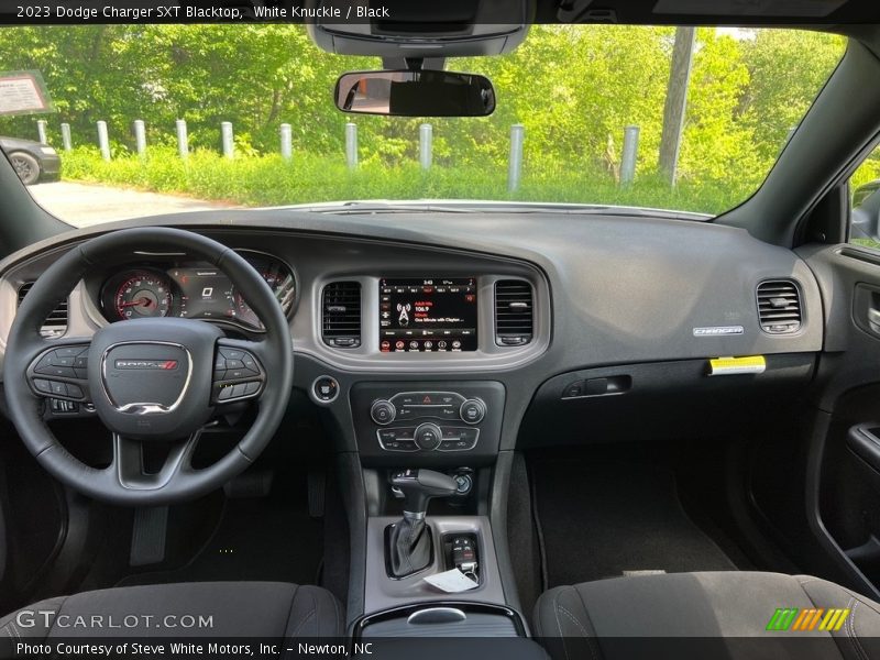 Dashboard of 2023 Charger SXT Blacktop
