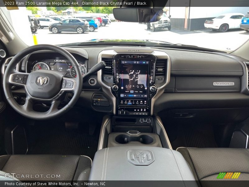 Dashboard of 2023 2500 Laramie Mega Cab 4x4