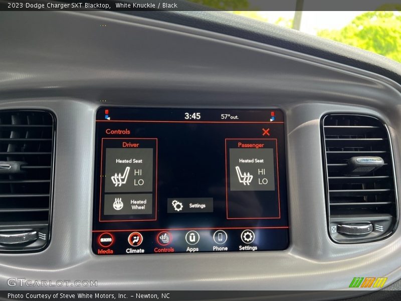 White Knuckle / Black 2023 Dodge Charger SXT Blacktop