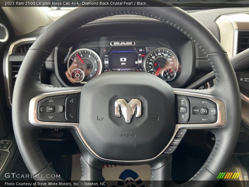  2023 2500 Laramie Mega Cab 4x4 Steering Wheel