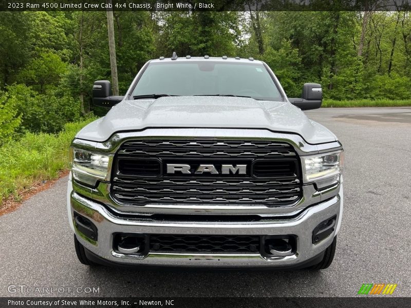 Bright White / Black 2023 Ram 4500 Limited Crew Cab 4x4 Chassis
