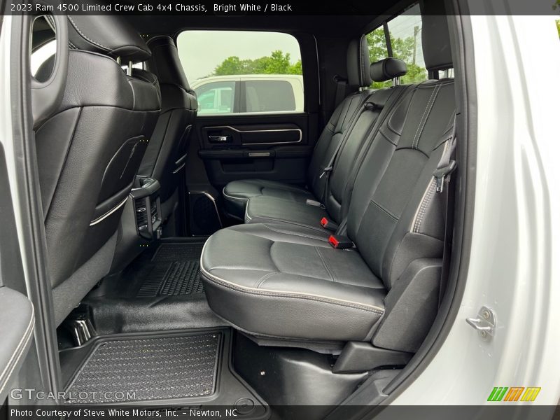 Rear Seat of 2023 4500 Limited Crew Cab 4x4 Chassis