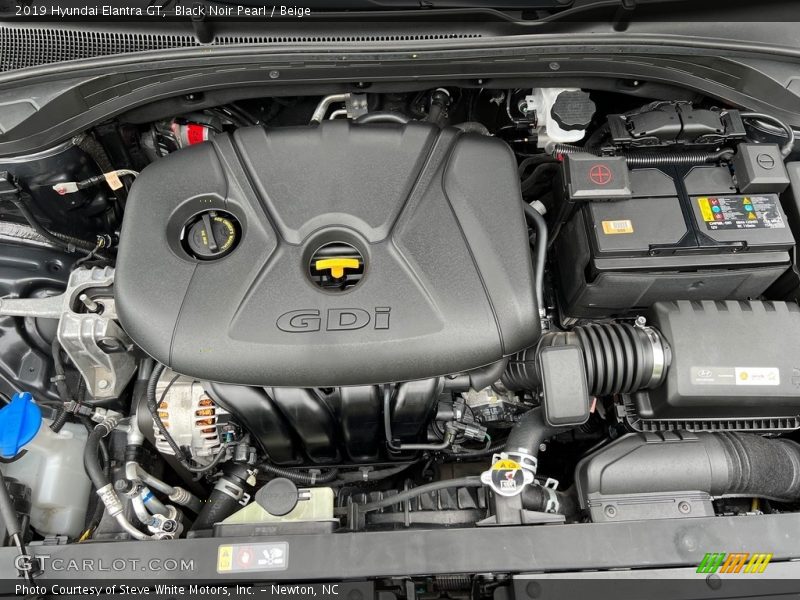 Black Noir Pearl / Beige 2019 Hyundai Elantra GT