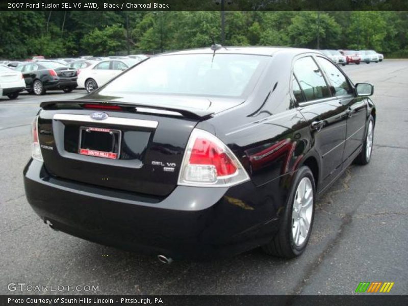 Black / Charcoal Black 2007 Ford Fusion SEL V6 AWD