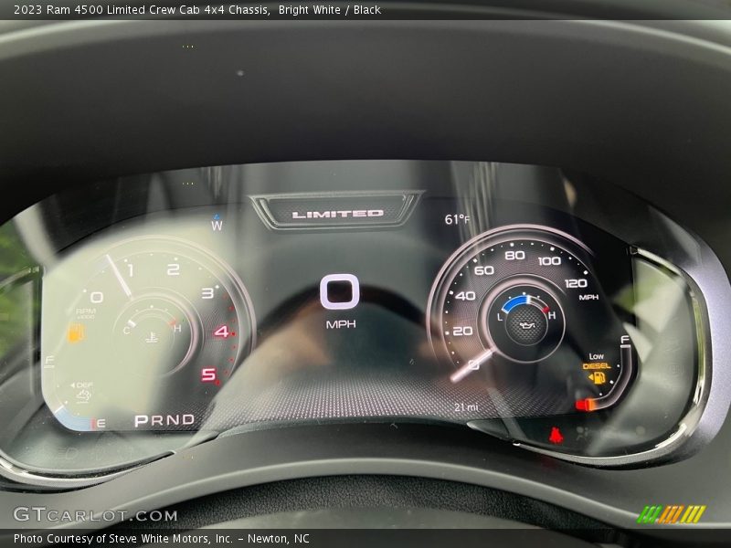  2023 4500 Limited Crew Cab 4x4 Chassis Limited Crew Cab 4x4 Chassis Gauges