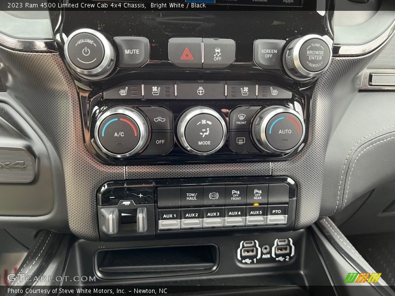 Controls of 2023 4500 Limited Crew Cab 4x4 Chassis