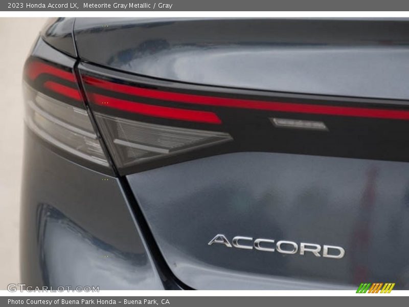 Meteorite Gray Metallic / Gray 2023 Honda Accord LX