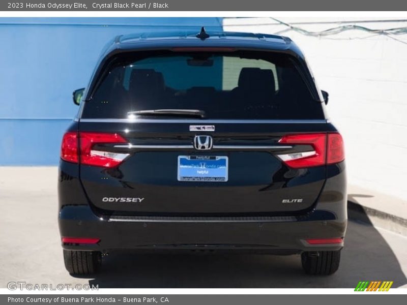 Crystal Black Pearl / Black 2023 Honda Odyssey Elite