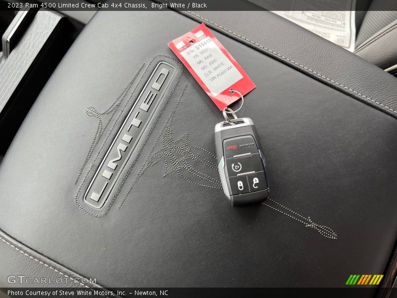 Keys of 2023 4500 Limited Crew Cab 4x4 Chassis