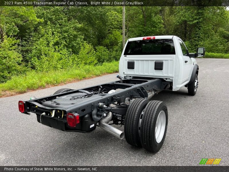Undercarriage of 2023 4500 Tradesman Regular Cab Chassis