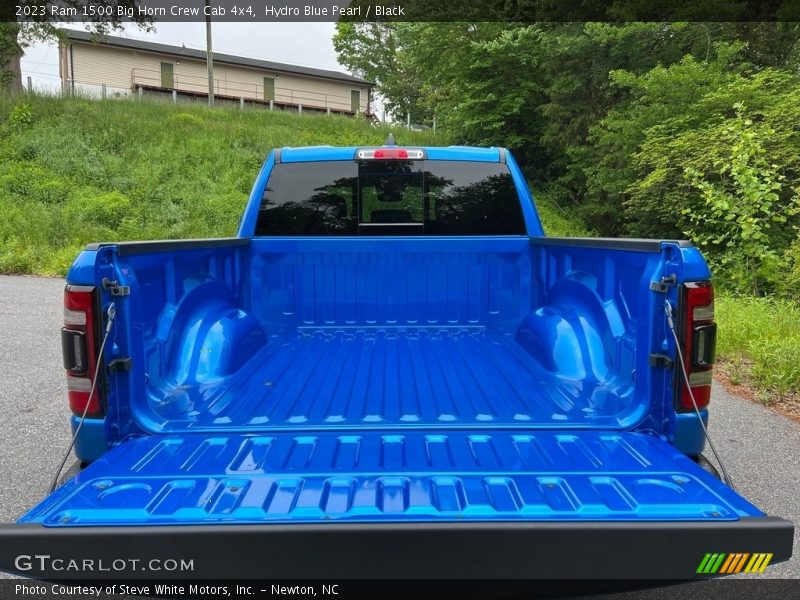 Hydro Blue Pearl / Black 2023 Ram 1500 Big Horn Crew Cab 4x4