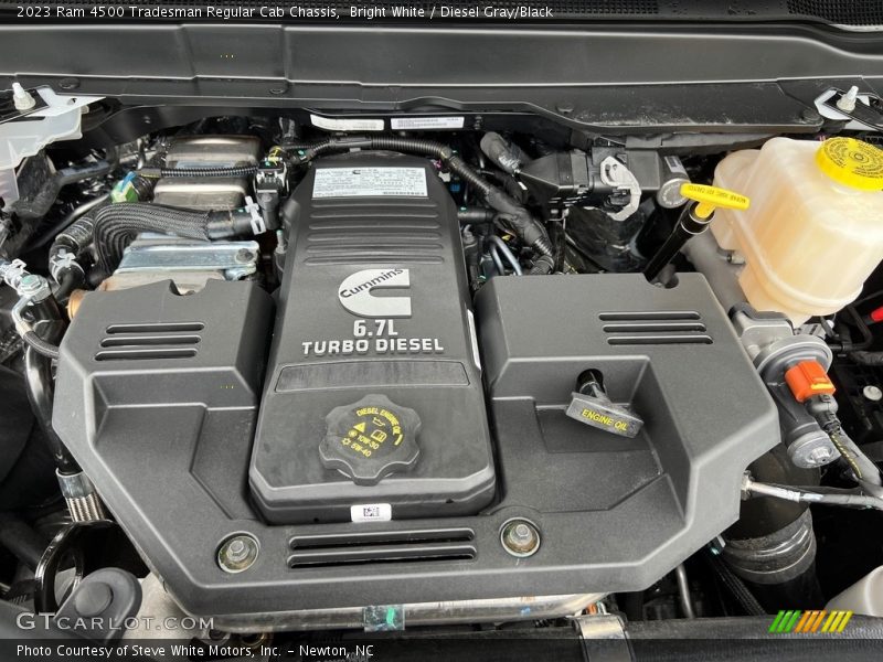  2023 4500 Tradesman Regular Cab Chassis Engine - 6.7 Liter OHV 24-Valve Cummins Turbo-Diesel Inline 6 Cylinder
