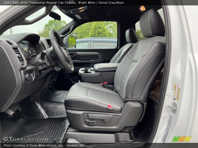  2023 4500 Tradesman Regular Cab Chassis Diesel Gray/Black Interior