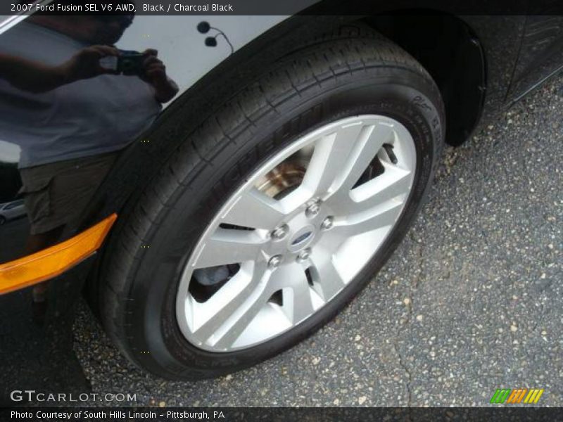 Black / Charcoal Black 2007 Ford Fusion SEL V6 AWD