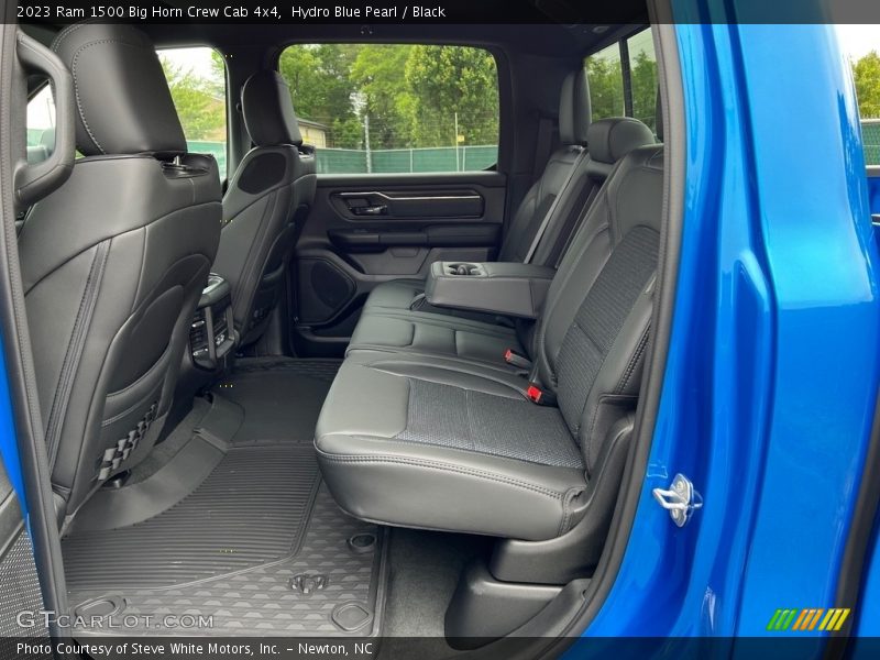 Hydro Blue Pearl / Black 2023 Ram 1500 Big Horn Crew Cab 4x4