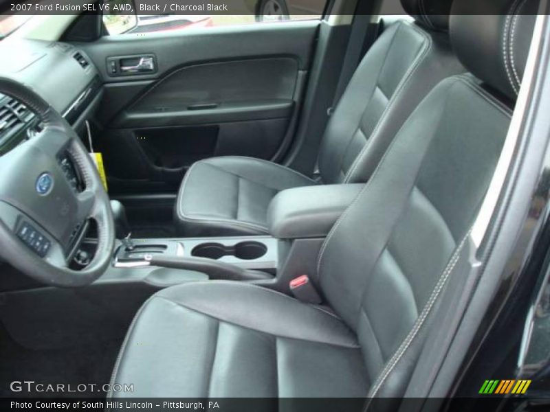 Black / Charcoal Black 2007 Ford Fusion SEL V6 AWD