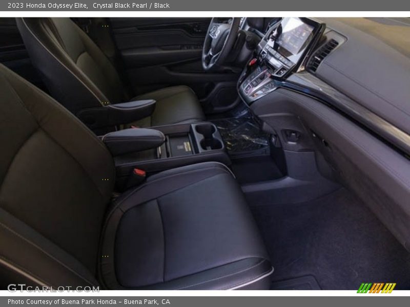 Crystal Black Pearl / Black 2023 Honda Odyssey Elite