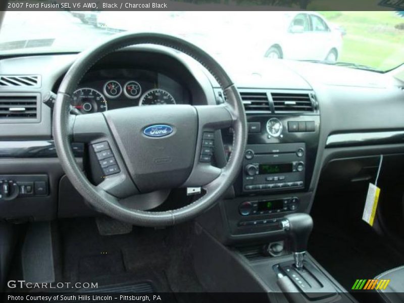 Black / Charcoal Black 2007 Ford Fusion SEL V6 AWD