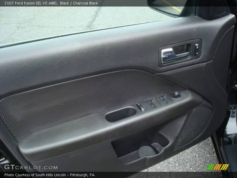 Black / Charcoal Black 2007 Ford Fusion SEL V6 AWD