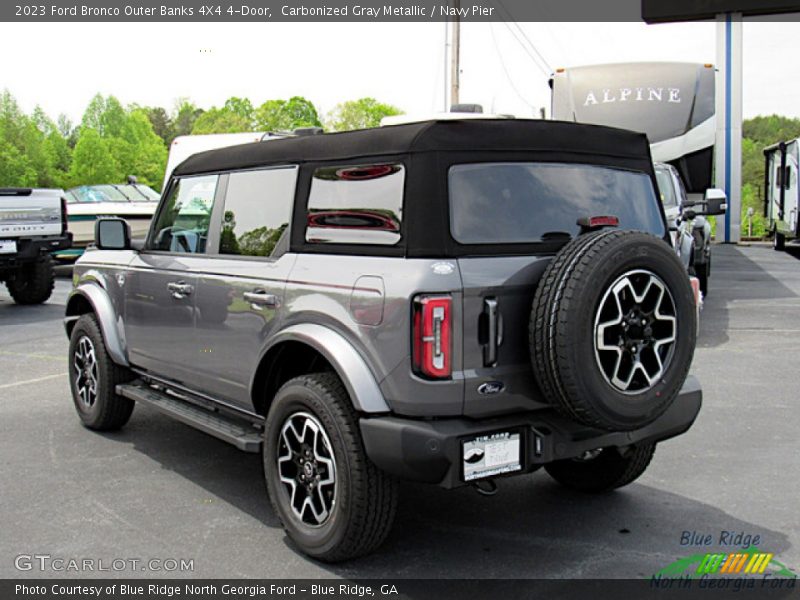 Carbonized Gray Metallic / Navy Pier 2023 Ford Bronco Outer Banks 4X4 4-Door