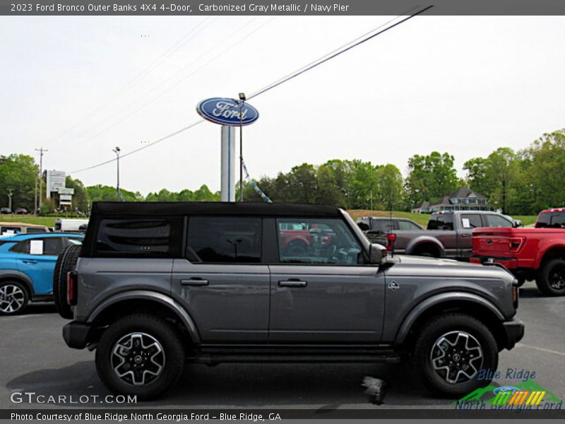 Carbonized Gray Metallic / Navy Pier 2023 Ford Bronco Outer Banks 4X4 4-Door
