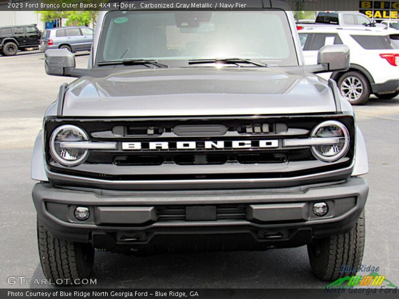 Carbonized Gray Metallic / Navy Pier 2023 Ford Bronco Outer Banks 4X4 4-Door