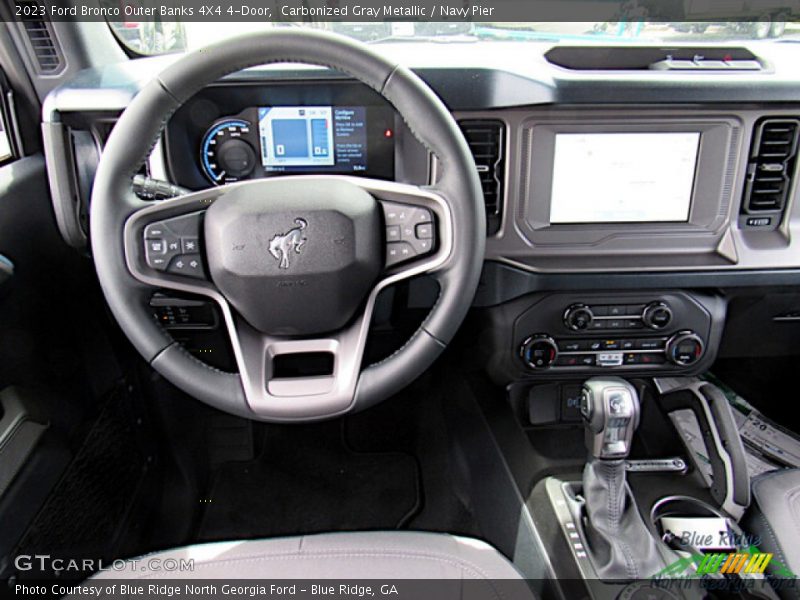 Carbonized Gray Metallic / Navy Pier 2023 Ford Bronco Outer Banks 4X4 4-Door