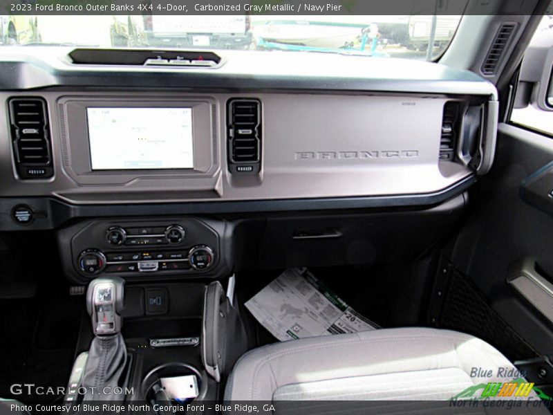 Carbonized Gray Metallic / Navy Pier 2023 Ford Bronco Outer Banks 4X4 4-Door