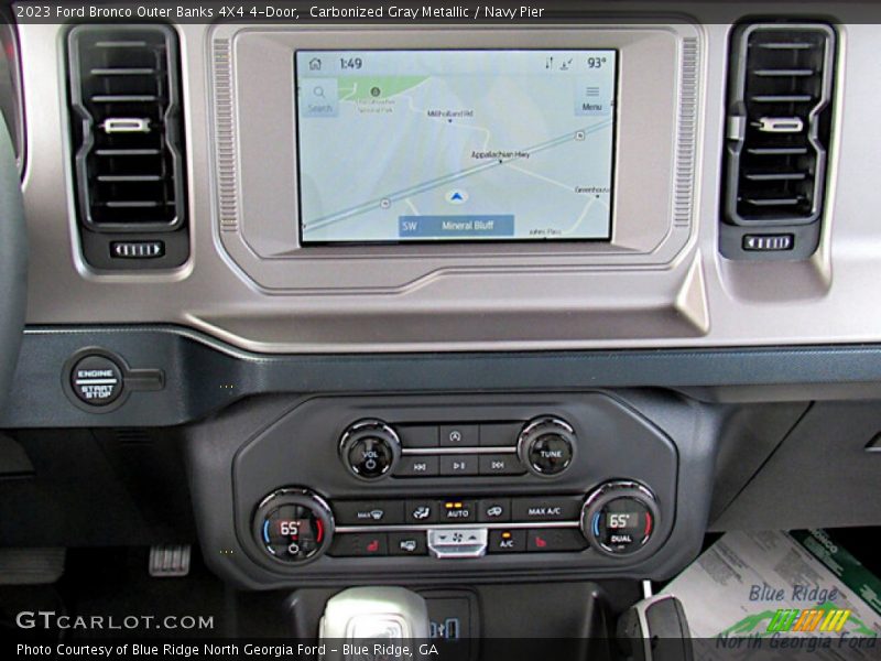 Carbonized Gray Metallic / Navy Pier 2023 Ford Bronco Outer Banks 4X4 4-Door