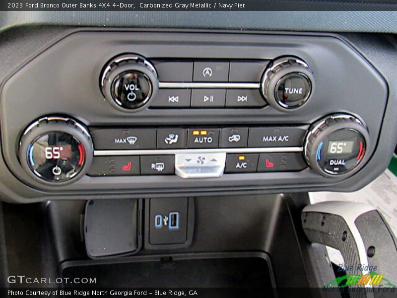 Controls of 2023 Bronco Outer Banks 4X4 4-Door