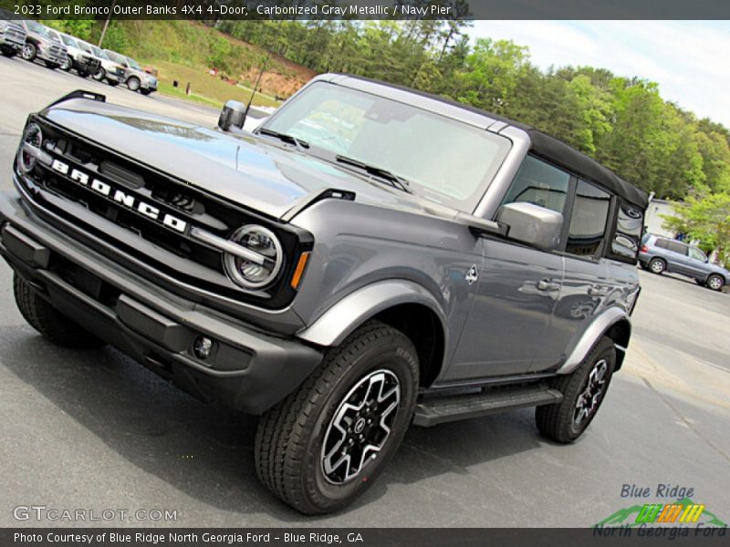 Carbonized Gray Metallic / Navy Pier 2023 Ford Bronco Outer Banks 4X4 4-Door