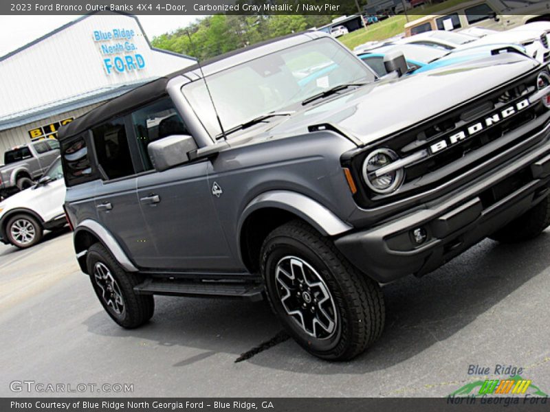 Carbonized Gray Metallic / Navy Pier 2023 Ford Bronco Outer Banks 4X4 4-Door