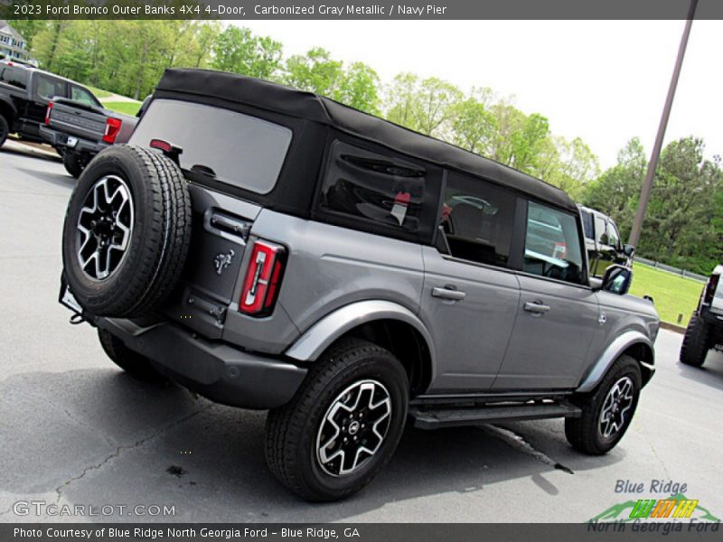 Carbonized Gray Metallic / Navy Pier 2023 Ford Bronco Outer Banks 4X4 4-Door